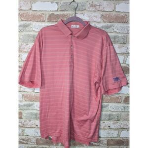 Peter Millar Men's Short Sleeve‎ Golf Polo Shirt Large